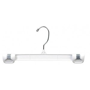 White 10" Gripper Hanger w/ Swivel Hook