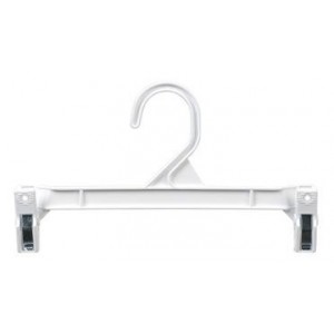 White 9.5" Hang-Safe Pant/Skirt Hangers