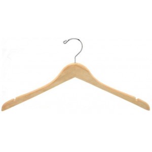 Contoured Coat/Top Hanger