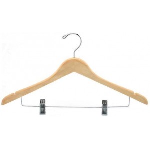 Contoured Combination Hanger w/ Clips