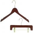 Walnut & Brass Wood Hanger Collection